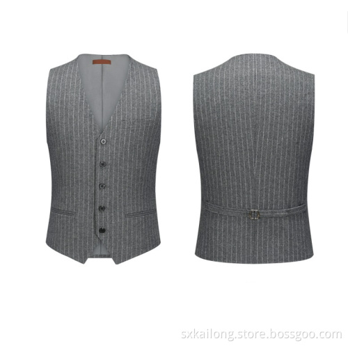Men's washable high-button Vest